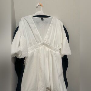 Puff out mini dress!